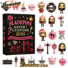 Black Pink Premium Advent Calendar 2025 CHRISTMAS GIFT, CHRISTMAS IDEA, Christmas Countdown Advent Calendar Gift Box with 24 Acrylic Ornaments