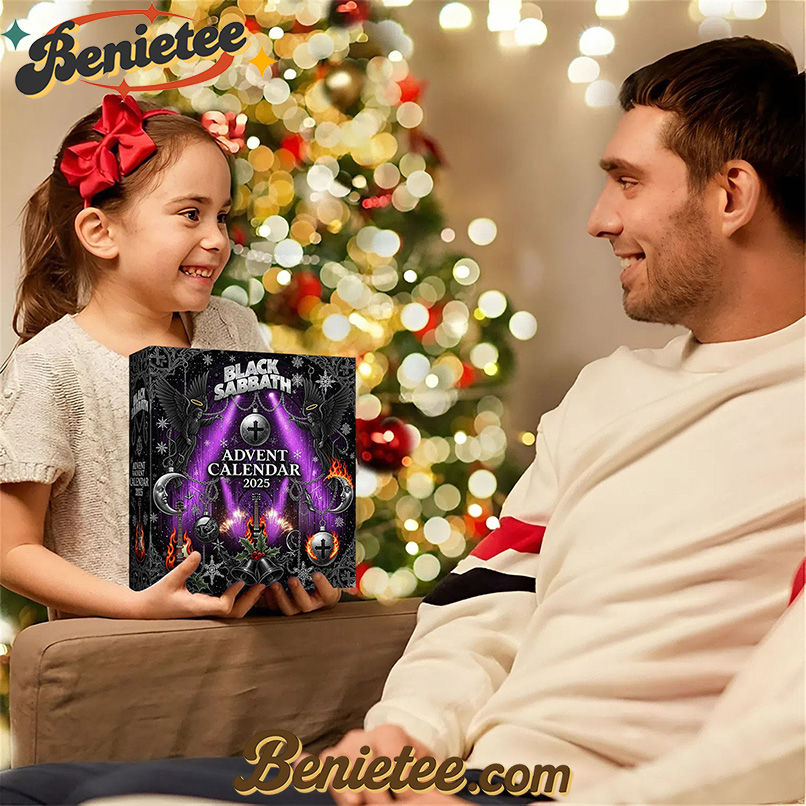 Black Sabbath Premium Advent Calendar 2025 CHRISTMAS GIFT, CHRISTMAS IDEA, Christmas Countdown Advent Calendar Gift Box with 24 Acrylic Ornaments - Image 3