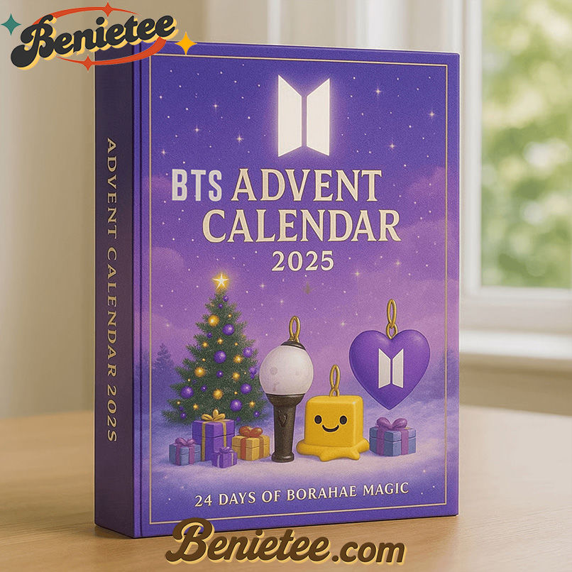 BTS Kpop idol Advent Calendar 2025 CHRISTMAS GIFT, CHRISTMAS IDEA, Christmas Countdown Advent Calendar Gift Box with 24 Acrylic Ornaments - Image 2
