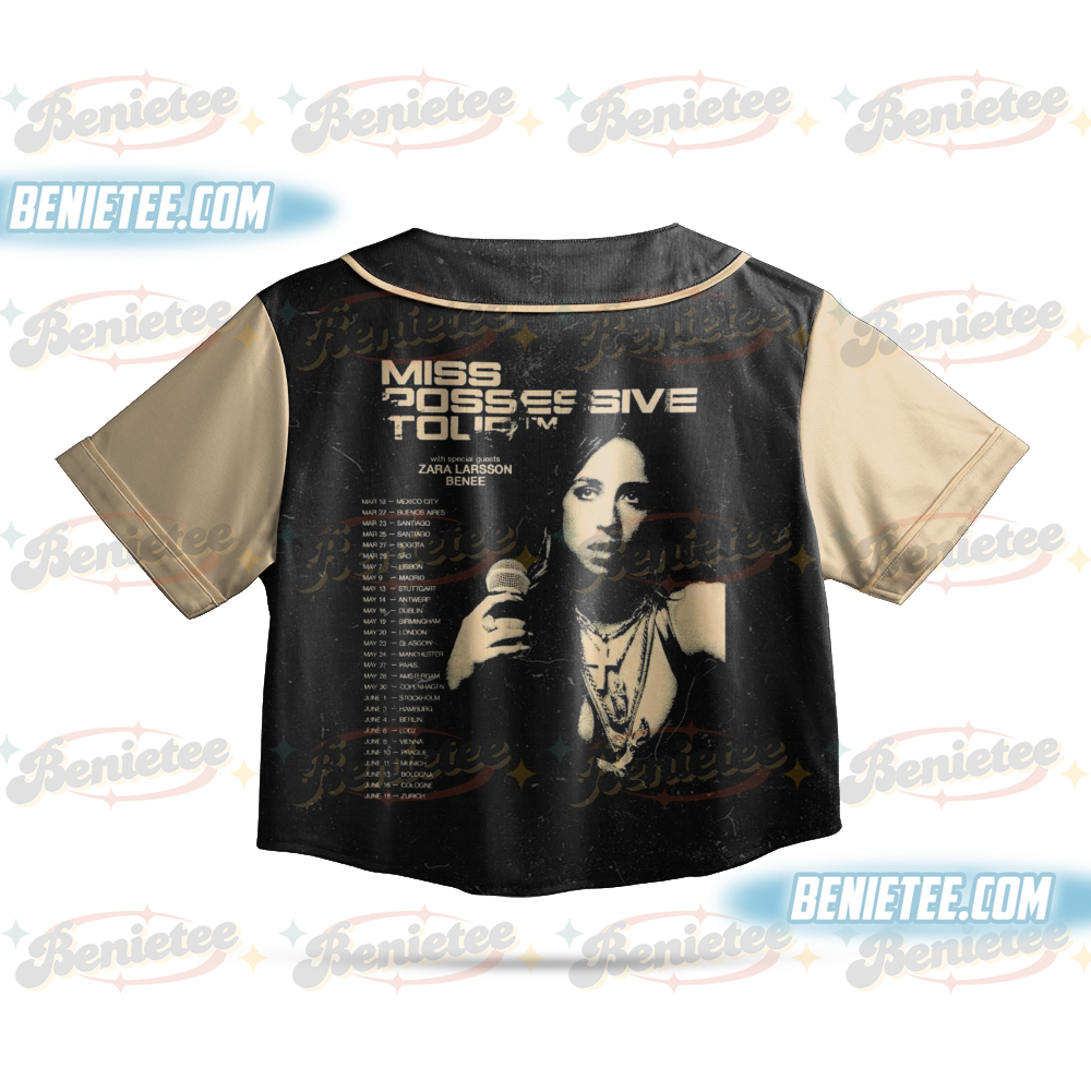 Miss Possessive Tate McRae Baseball Jersey - Image 3