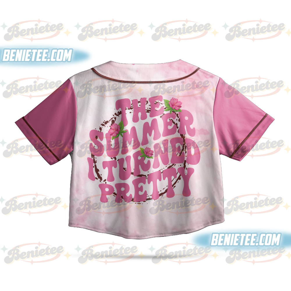 Cousins beach Baseball Croptop the summer i turned pretty - Image 3