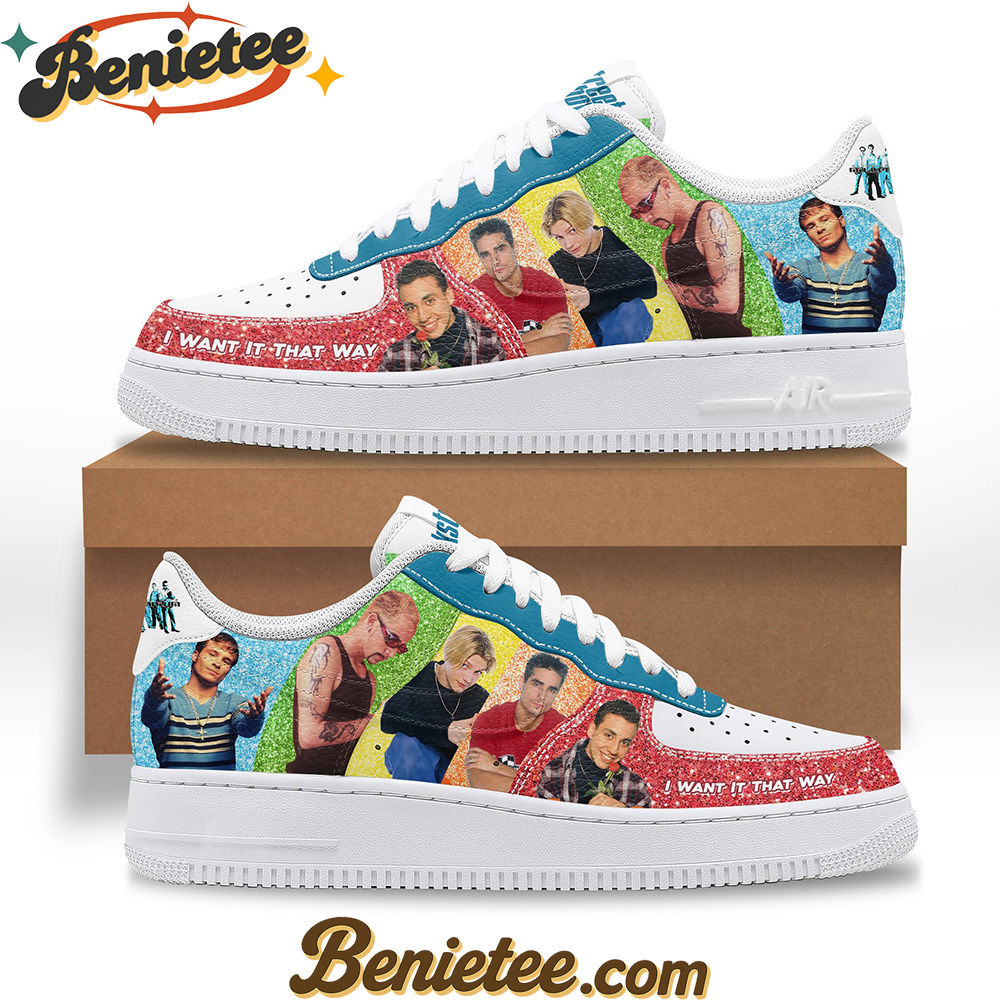 Backstreet Boys Air Force 1 Low-Top Sneakers Shoes For Men And Women - Image 2