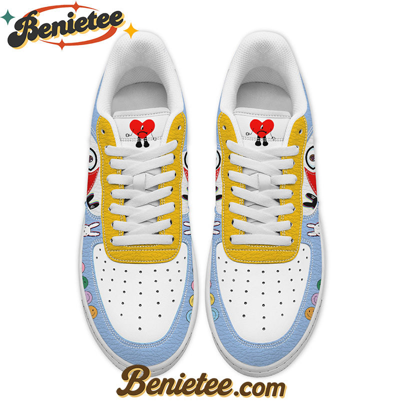 Bad Bunny Air Low-Top Sneakers Shoes For Men And Women - Image 3