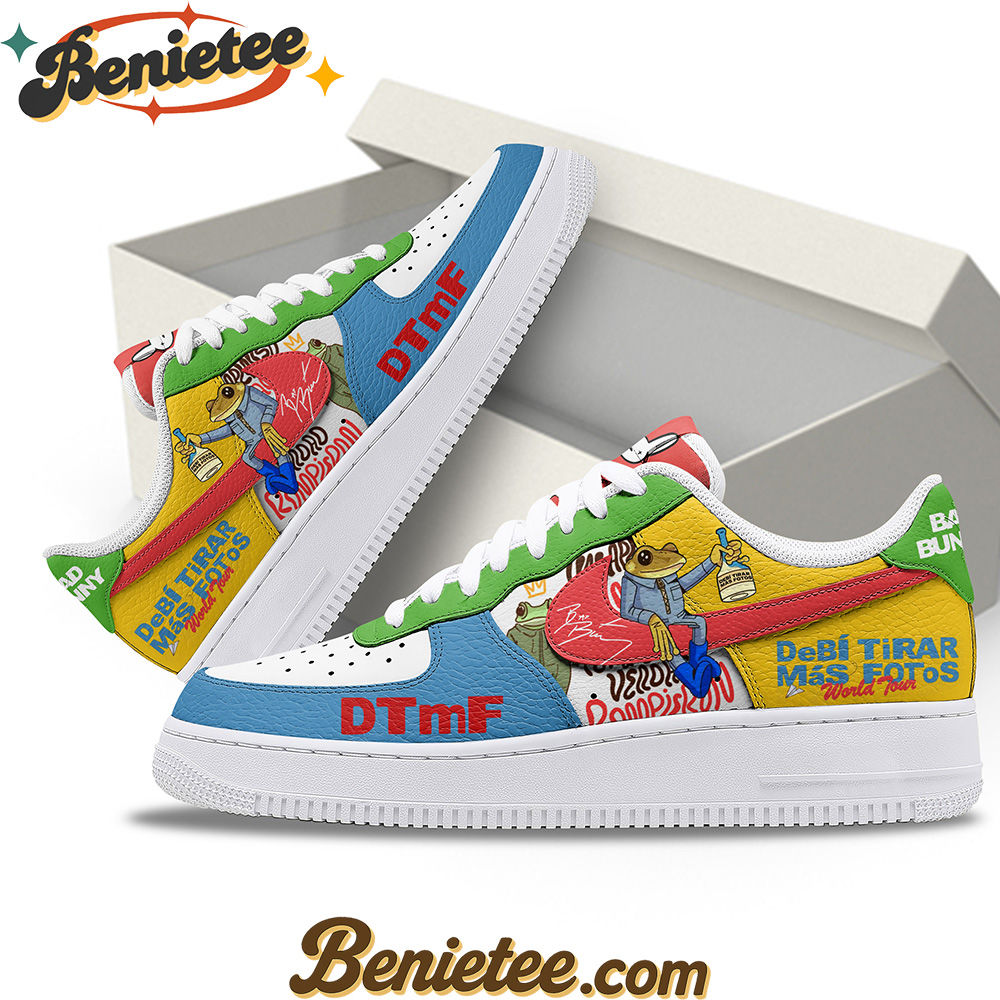 Bad Bunny Air Low-Top Sneakers Shoes For Men And Women - Image 2