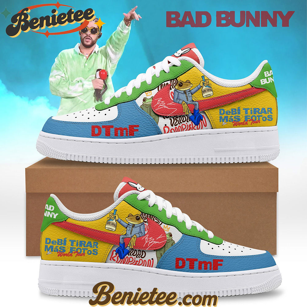 Bad Bunny Air Low-Top Sneakers Shoes For Men And Women