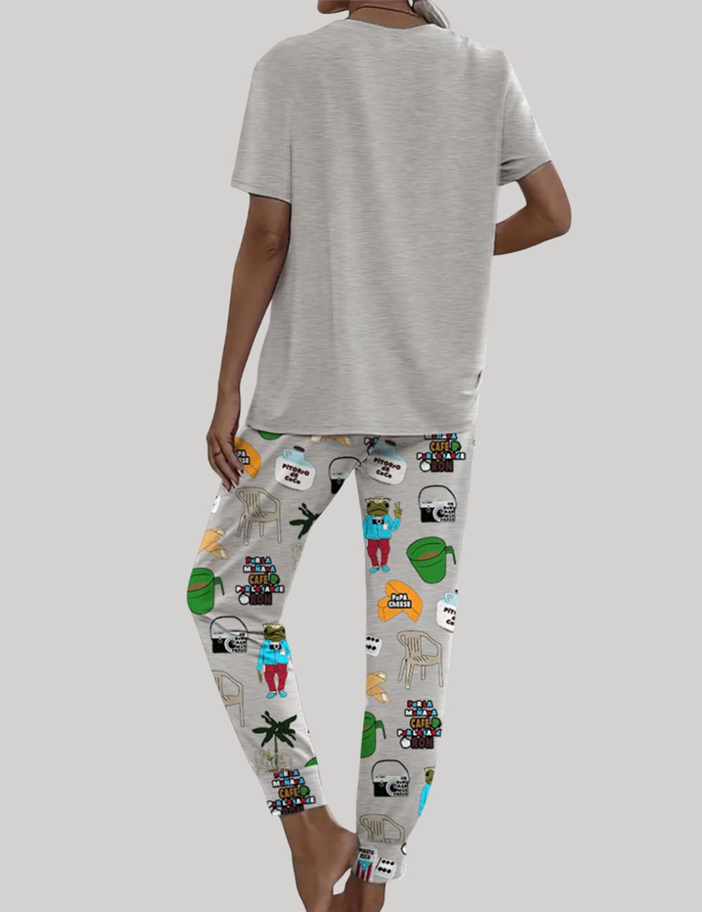 Baile Inolvidable Puerto Rico Casual Pajama Set - Image 3