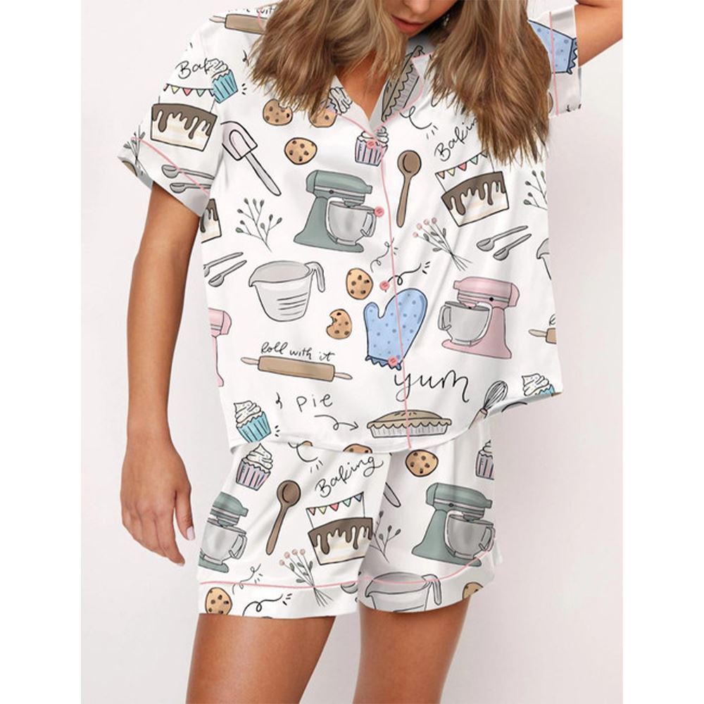 Baking Pajama Set For Women - Image 2