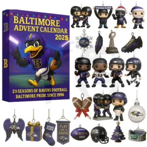 Baltimore Ravens 29th Anniversary Advent Calendar