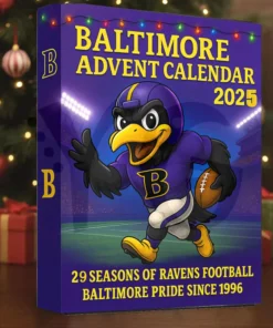 Baltimore Ravens 29th Anniversary Advent Calendar