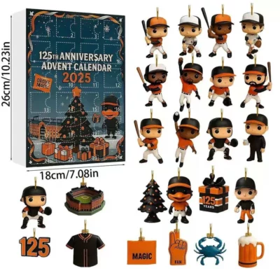 Baltimore Orioles 125th Anniversary Advent Calendar