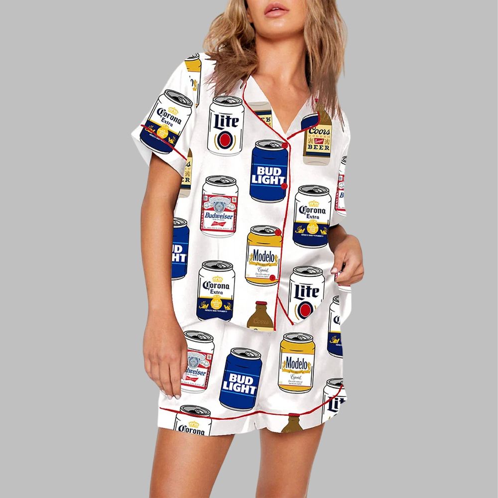 Beer Bottles Pajama Set - Image 2