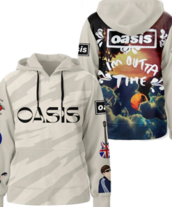 Oasis Rock Band Premium 3D Hoodie
