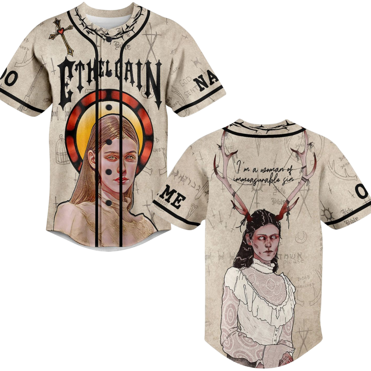 PREMIUM Ethel Cain Custom Baseball Jersey