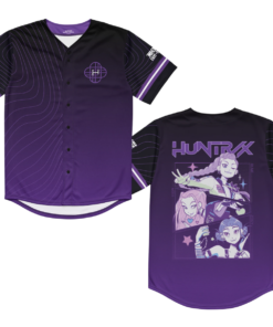 KPop Demon Hunters HUNTR/X Baseball Jersey