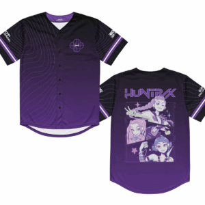 KPop Demon Hunters HUNTR/X Baseball Jersey