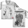 Billie Eilish White Football Jersey