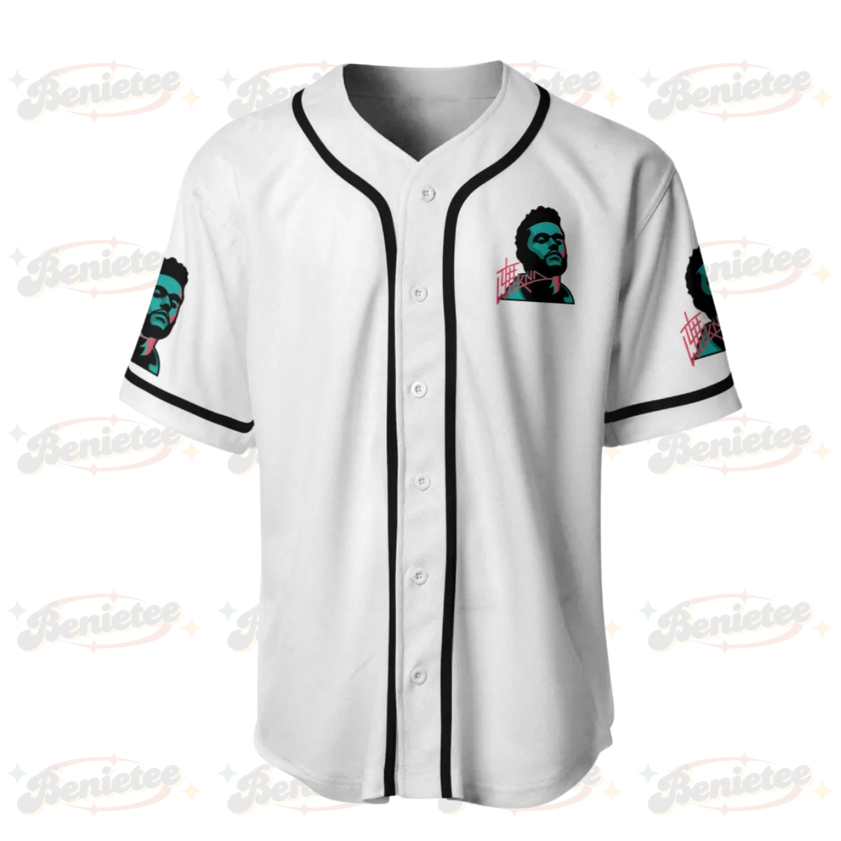 Lets Have The All Fun On Weeknd Baseball Jerseys, The Weeknd Music Tour 2025 Baseball Jersey - Image 3