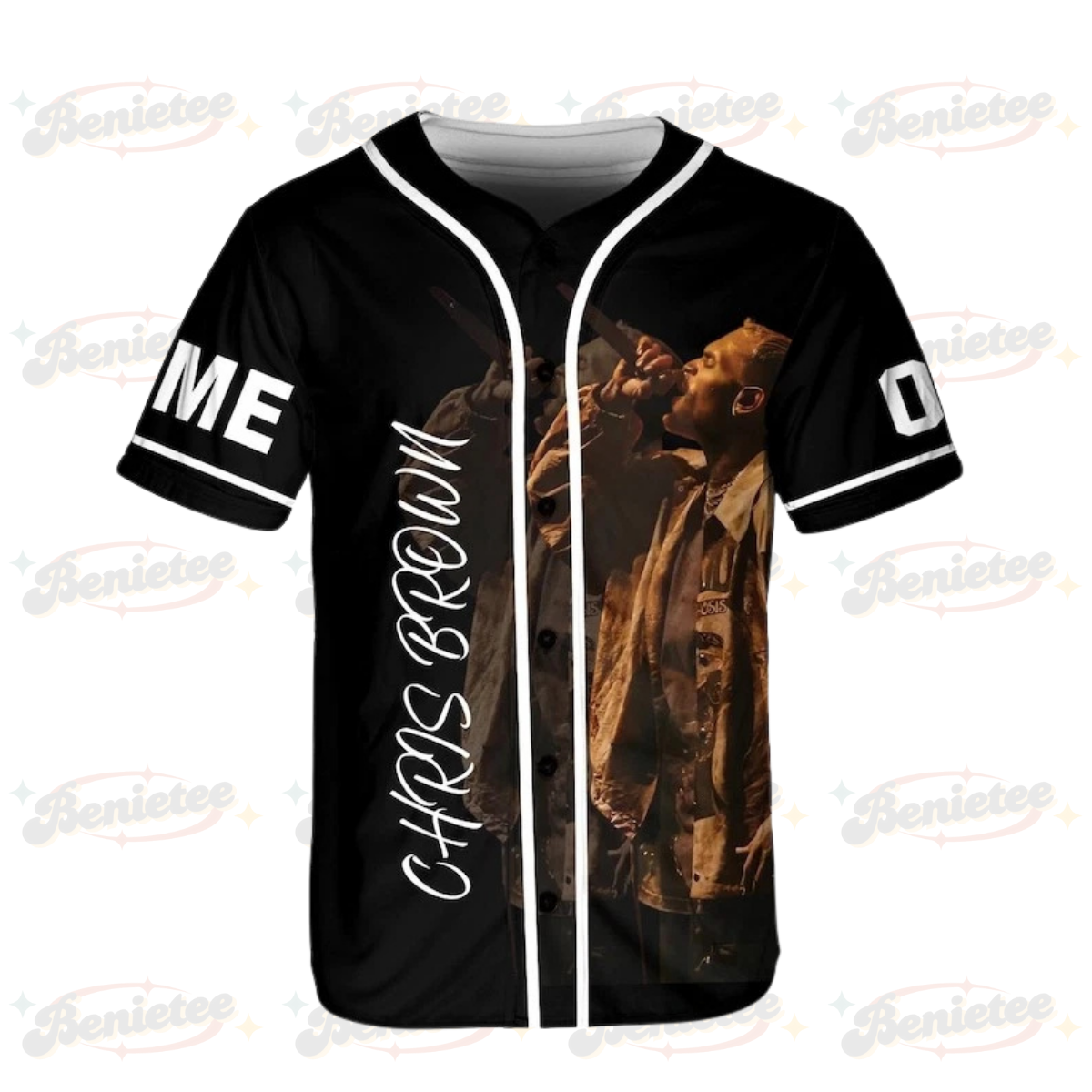 Chris Brown Style Breezy Bowl XX 2025 Tour Jersey - Image 5