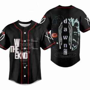 The Weeknd Dawn FM House Of The Balloons Baseball Jersey