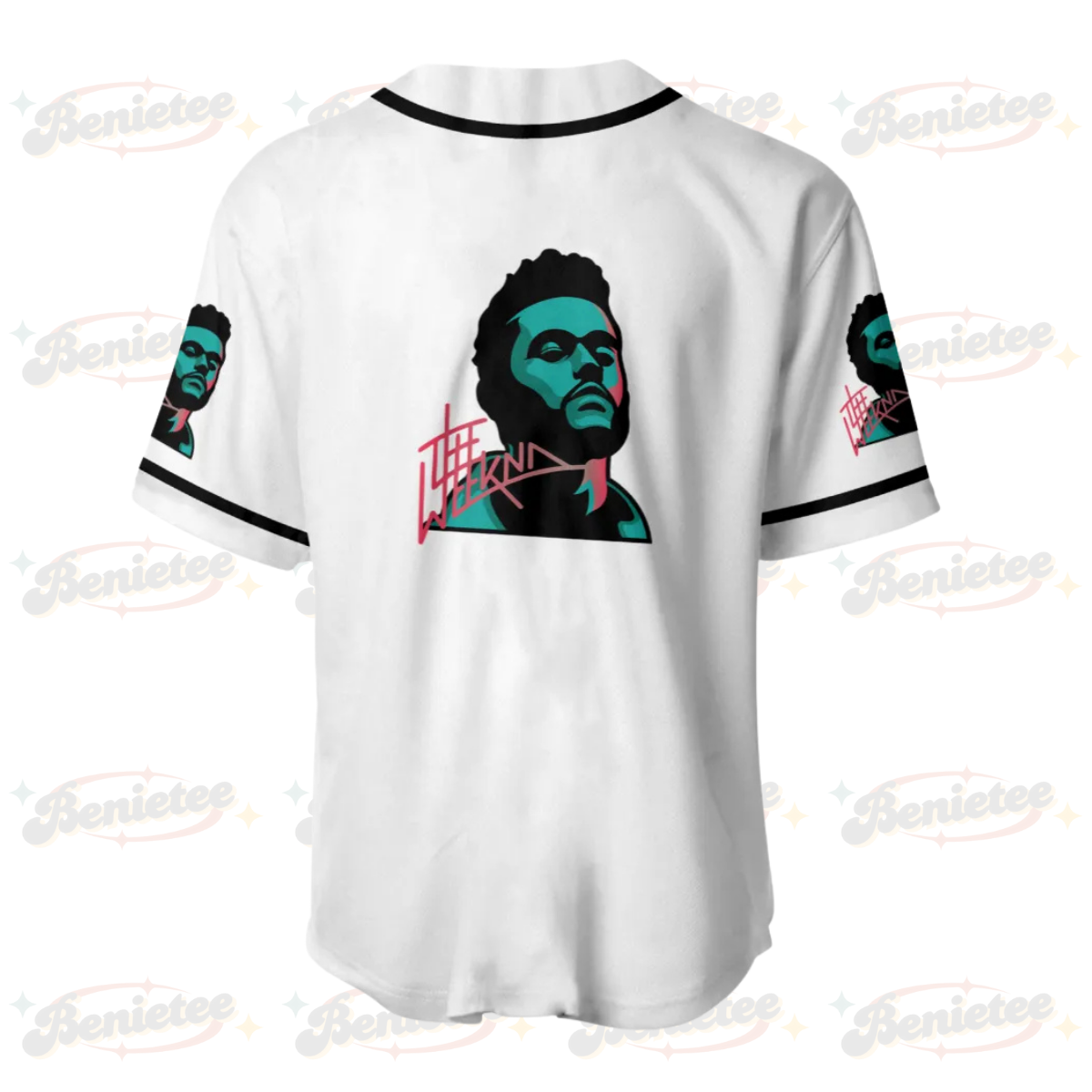 Lets Have The All Fun On Weeknd Baseball Jerseys, The Weeknd Music Tour 2025 Baseball Jersey - Image 2