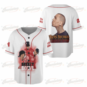 Custom Chris Brown Breezy Bowl XX Tour 2025 Jersey, Breezy Bowl Jersey, Chris Brown Jersey