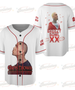 Chris Brown Breezy Bowl XX Tour 2025 Jersey, Chris Brown Jersey, Breezy Bowl Jersey