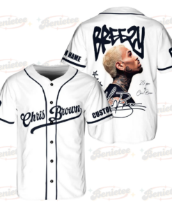 Personalized Chris Brown Baseball Jersey, Breezy Bowl XX Tour 2025 Jersey, Breezy Bowl Tour XX Merch Shirt