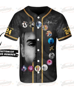 Alternative view of Custom Chris Brown Breezy Bowl XX Tour 2025 Baseball Shirt, Chris Brown Album Shirt, Chris Brown Fan Gift