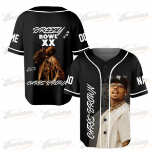 Personalized Chris Brown Tour Jersey, Breezy Bowl XX 2025 Shirt