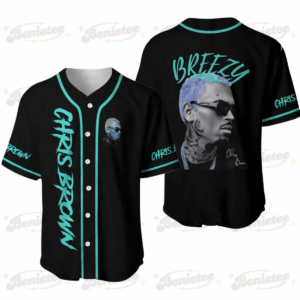 Chris Brown Jersey Shirt, Chris Brown Baseball Jersey Men's