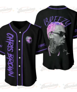 Chris Brown Jersey Shirt, Chris Brown Music Tour 2025 Baseball Jersey