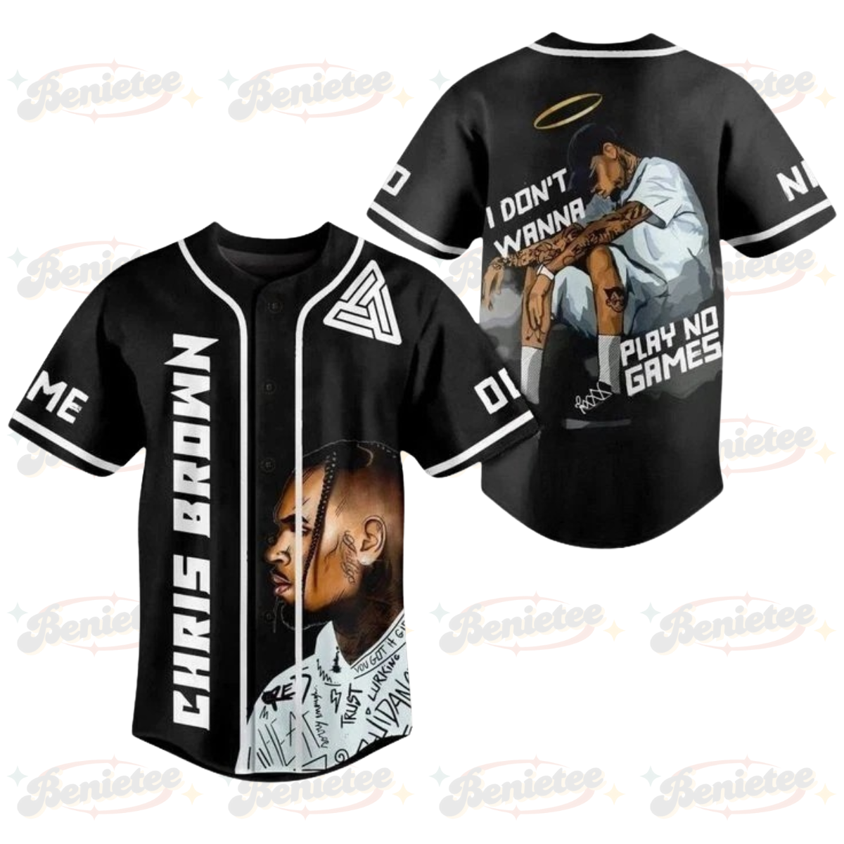 Chris Brown Tour Baseball Jersey, Custom Chris Brown 2025 Shirt, Breezy Bowl XX
