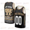 Chris Breezy Tour 2025 Basketball Jersey Unisex