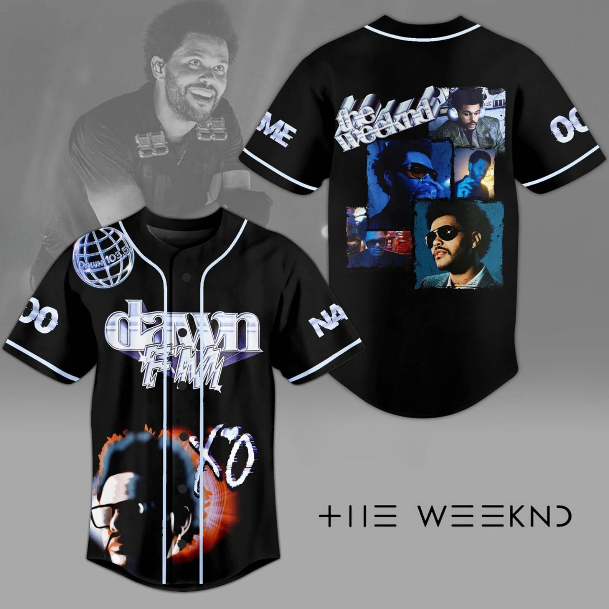 The Weeknd Baseball Jersey For Fans