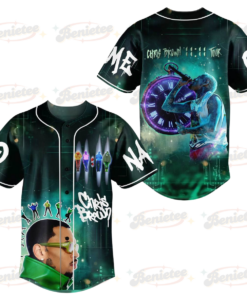 Personalized Chris Brown Music Tour 2025 Baseball Jersey, Chris Brown Baseball Jersey For Fans