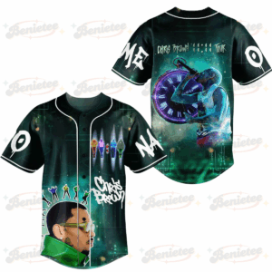 Personalized Chris Brown Music Tour 2025 Baseball Jersey, Chris Brown Baseball Jersey For Fans