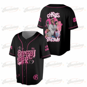 Chris Brown Breezy Bowl XX Tour 2025 Jersey, 2025 Tour Breezy Bowl Jersey Gift