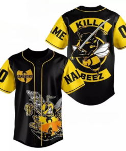 Custom Wu-tang Clan Band Unisex 3D Print Baseball Jersey, Wu Tang Tour 2025 Baseball Jersey