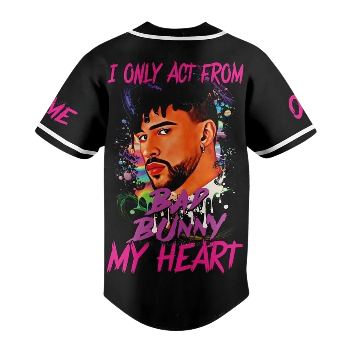 Custom Chris Brown Music Tour 2025 Baseball Jersey, Chris Brown Baseball Jersey For Fans - Image 4