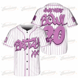 Personalized Chris Brown Breezy Jersey, Breezy Bowl XX 2025 Baseball Jersey, Breezy Bowl XX Tour Jersey