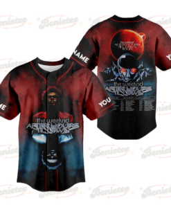 The Weeknd Music Tour 2025 Baseball Jersey For Fans