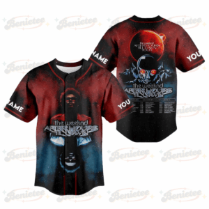 The Weeknd Music Tour 2025 Baseball Jersey For Fans