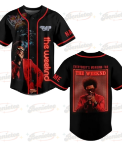 Custom The Weeknd Music Tour 2025 Baseball Jersey For Fans, Weeknds Baseball Jersey