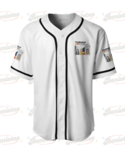 Alternative view of The Weeknd Thursday XO Music Show White Baseball Jerseys, The Weeknd Music Tour 2025 Baseball Jersey