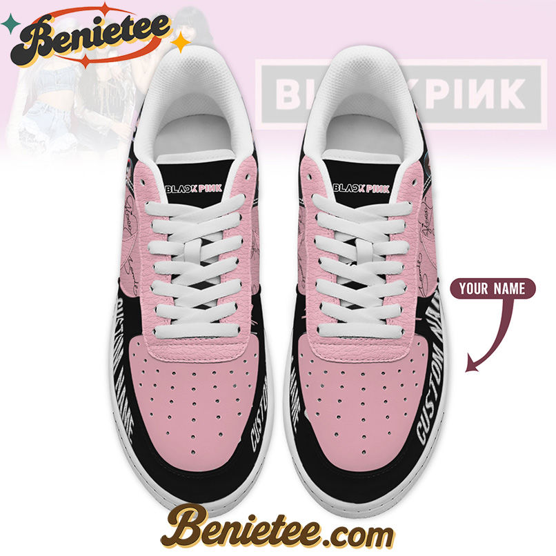 Blackpink Air Low-Top Sneakers Shoes For Men And Women - Image 2