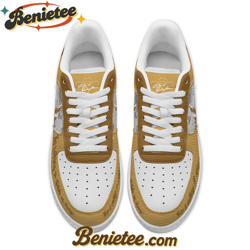 Bob Dylan Air Low-Top Sneakers Shoes Ver 2 For Men And Women - Image 3