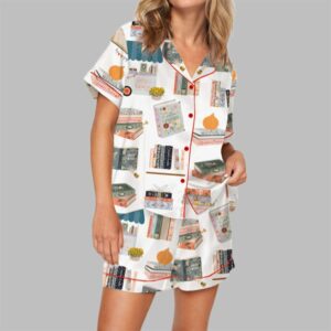Book Lovers Pajama Set For Women