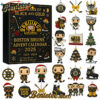 Boston Bruins Advent Calendar, Christmas Countdown Advent Calendar Gift Box with 24 Acrylic Ornaments