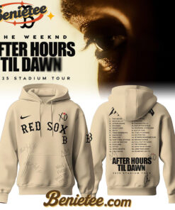 Boston Red Sox x The Weeknd After Hours Til Dawn Hoodie Limited Edition, Custom The Weeknd For Fans, After Hours Till Dawn Tour Gift For Fan
