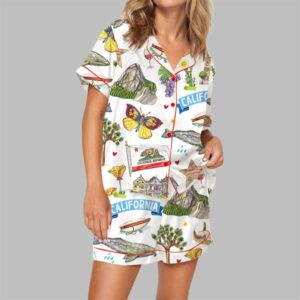 California State Pajama Set For Women